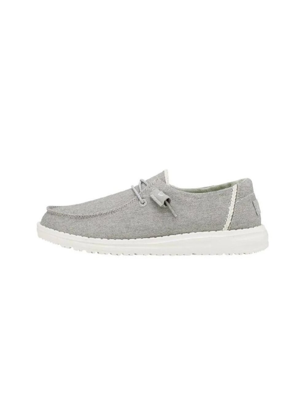 Hey Dude Girls Wendy Youth Slip on Sneaker Grey Size Y1-L2 New with Tag - Picture 2 of 4